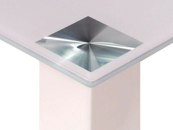 Jedilniški komplet Denton 280 (Bela + Siva + Bela)