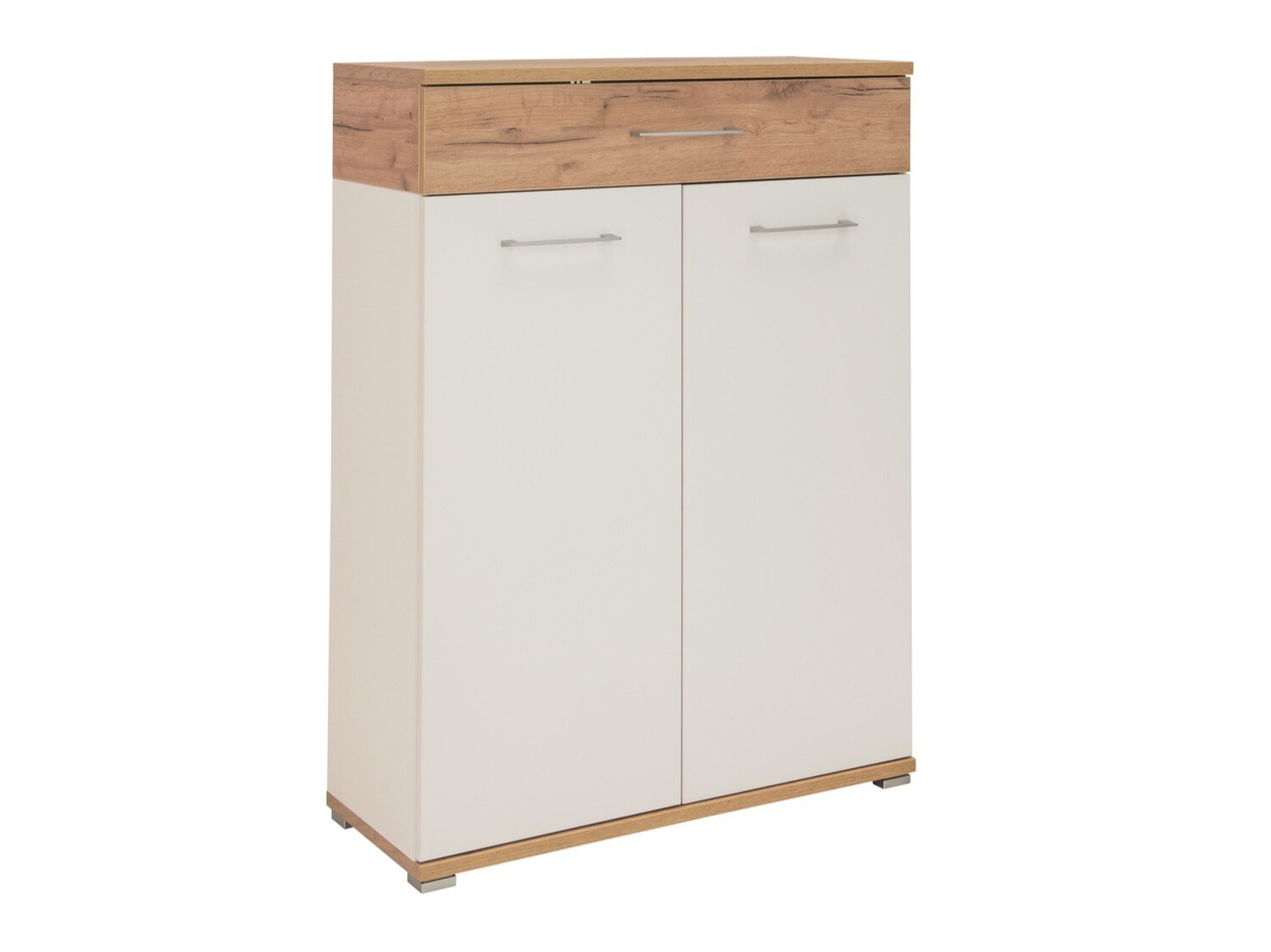 Komoda Nuveno 100 (Bela + Navarra hrast)