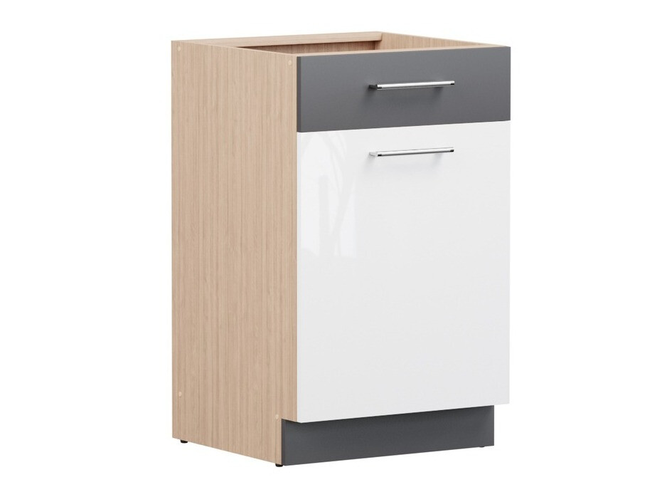 Modularna omarica s predalom in vrati Mode White 112