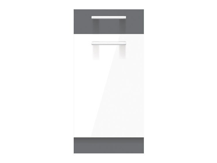 Modularna omarica s predalom in vrati Mode White 112