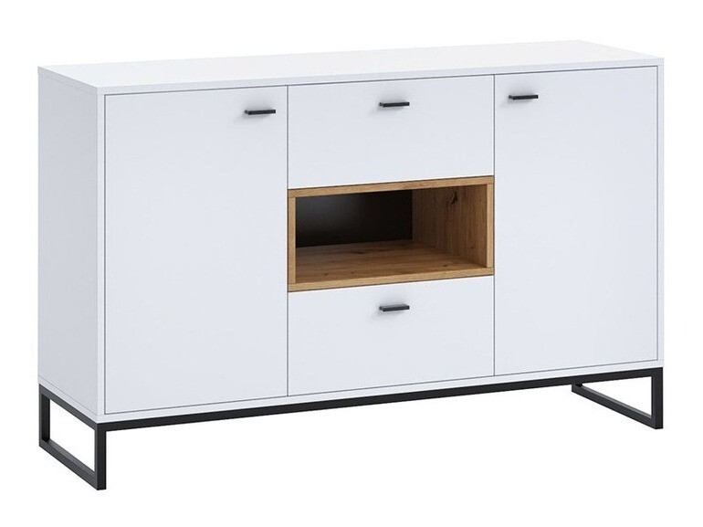 Komoda Baltesi 104 (Bela + Artisan hrast)