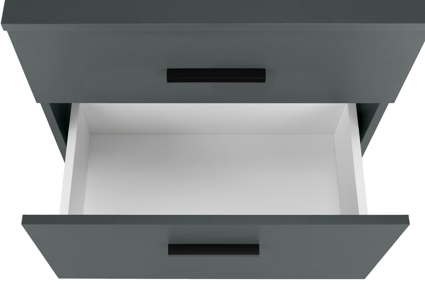 Prostostoječa kopalniška omarica za umivalnik Larlori 100 (Antracit)