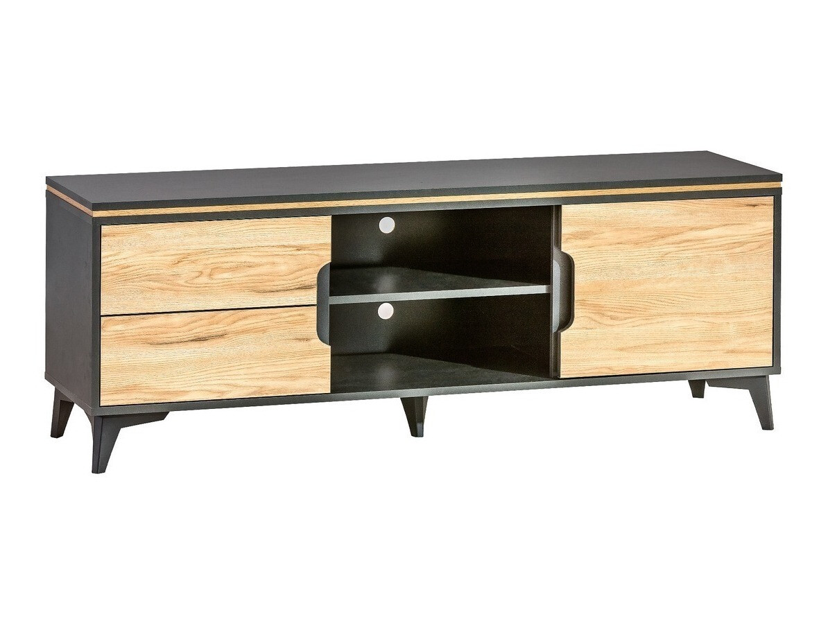 Dnevni prostor Ogden H112 (Temno siva + Svetel les)