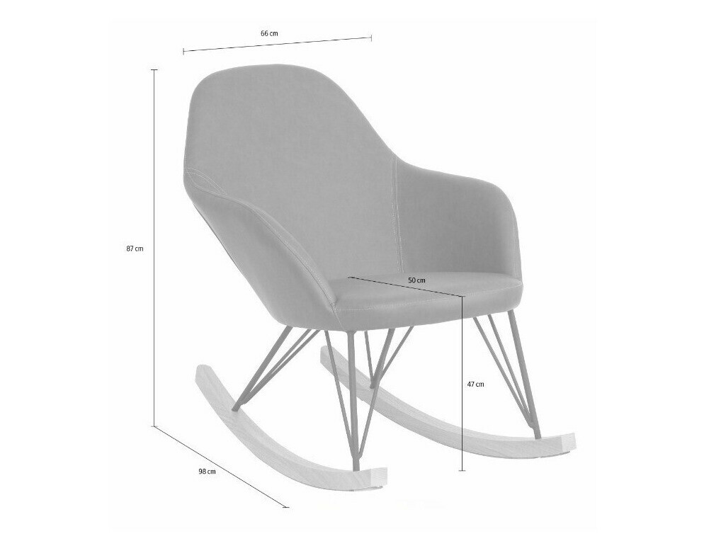 Gugalnik Denton 265 (Rjava)