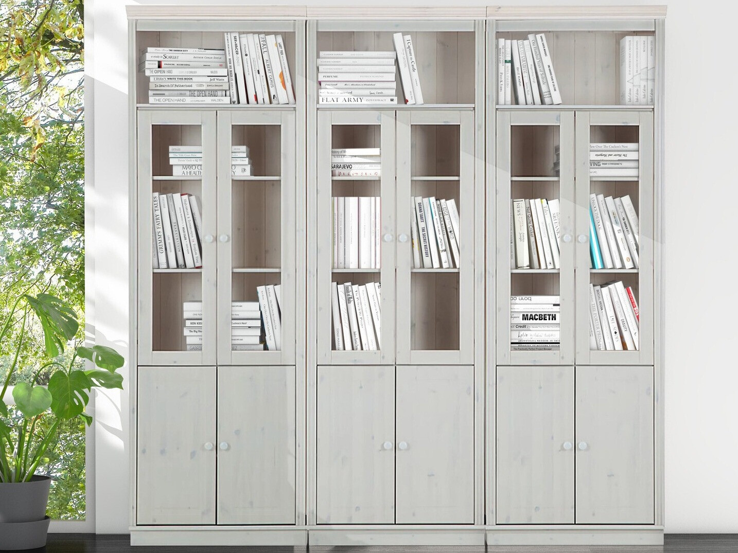 Komplet polic Saltoro 109 (Bela)