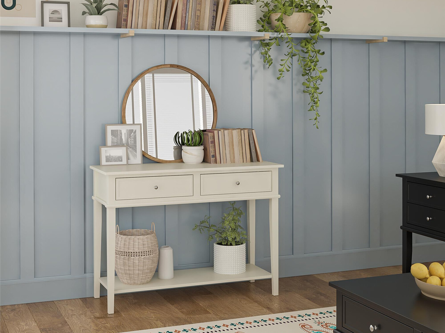 Konzolna miza Sonfivo 101 (Bela)