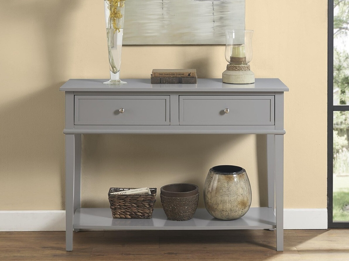 Konzolna miza Sonfivo 101 (Siva)