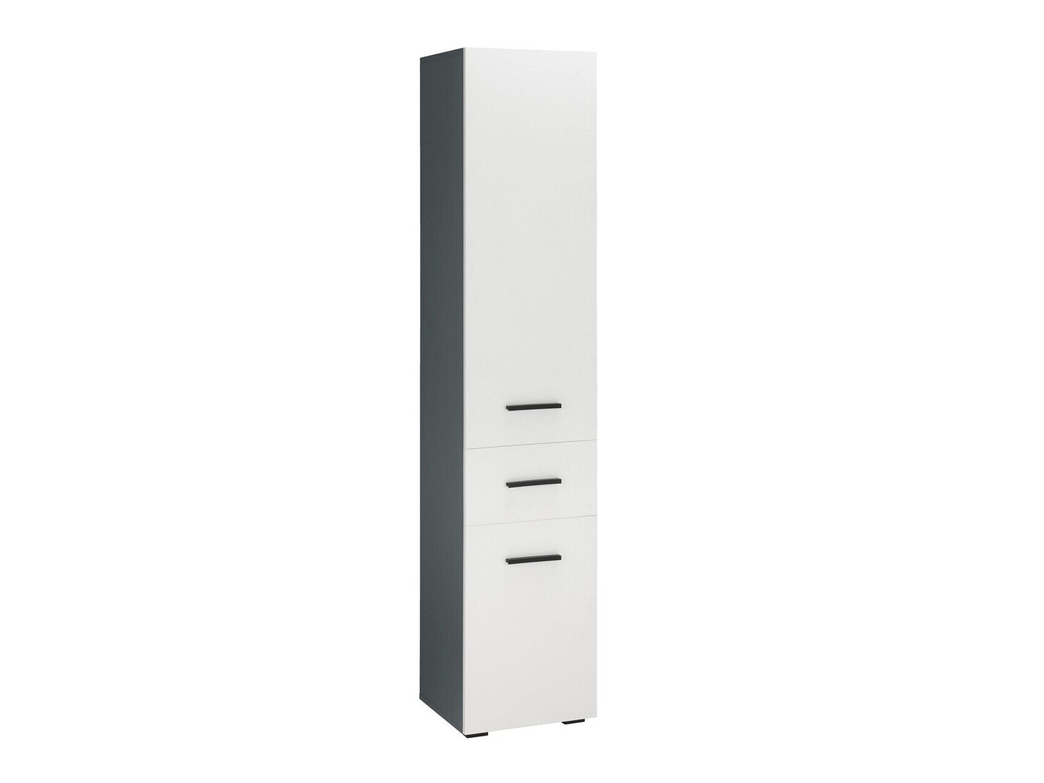 Prostostoječa Kopalniška omarica Larlori 103 (Antracit + Bela)