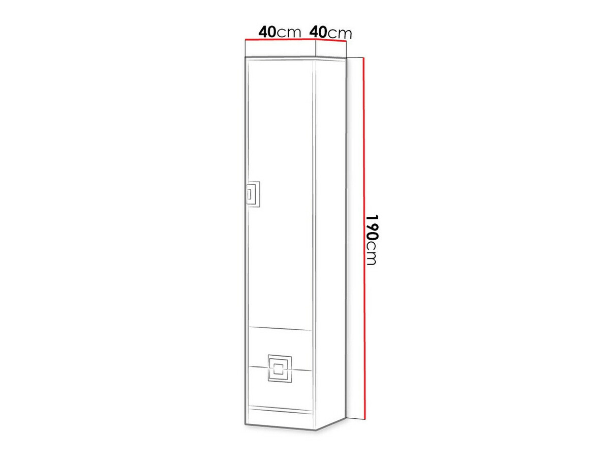 Regal Balvire 106 (Lahki hrast + Bela + Siva)
