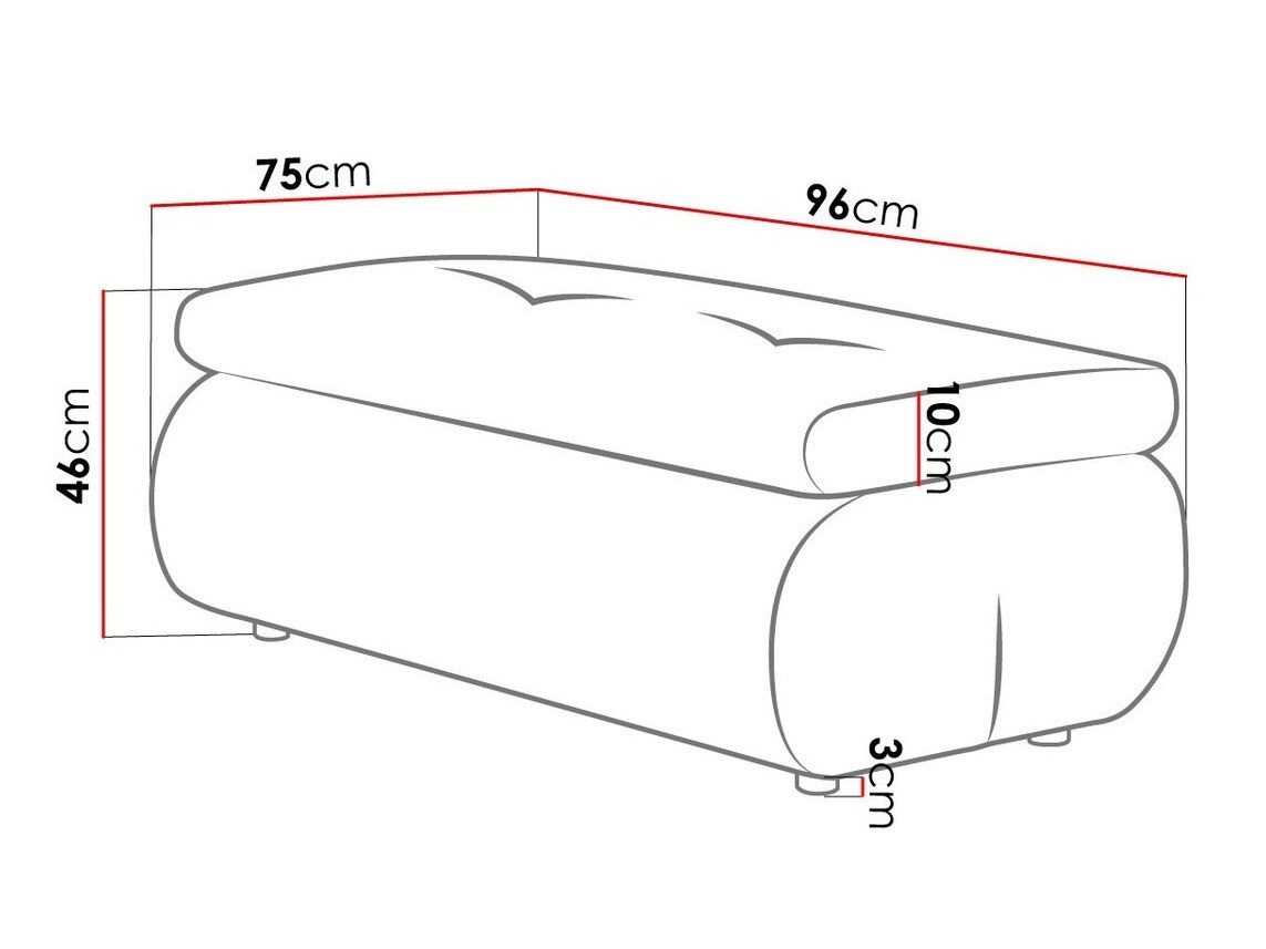 Klop z oblazinjenjem Temple 115