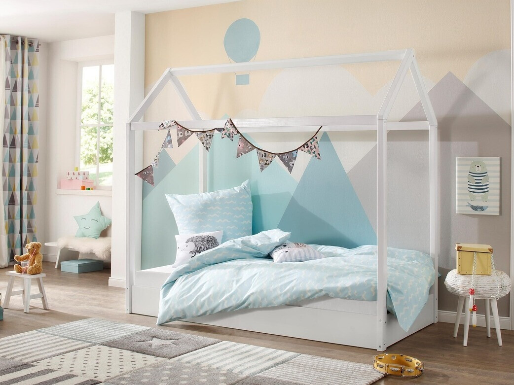 Postelja Denton 129 (Bela)