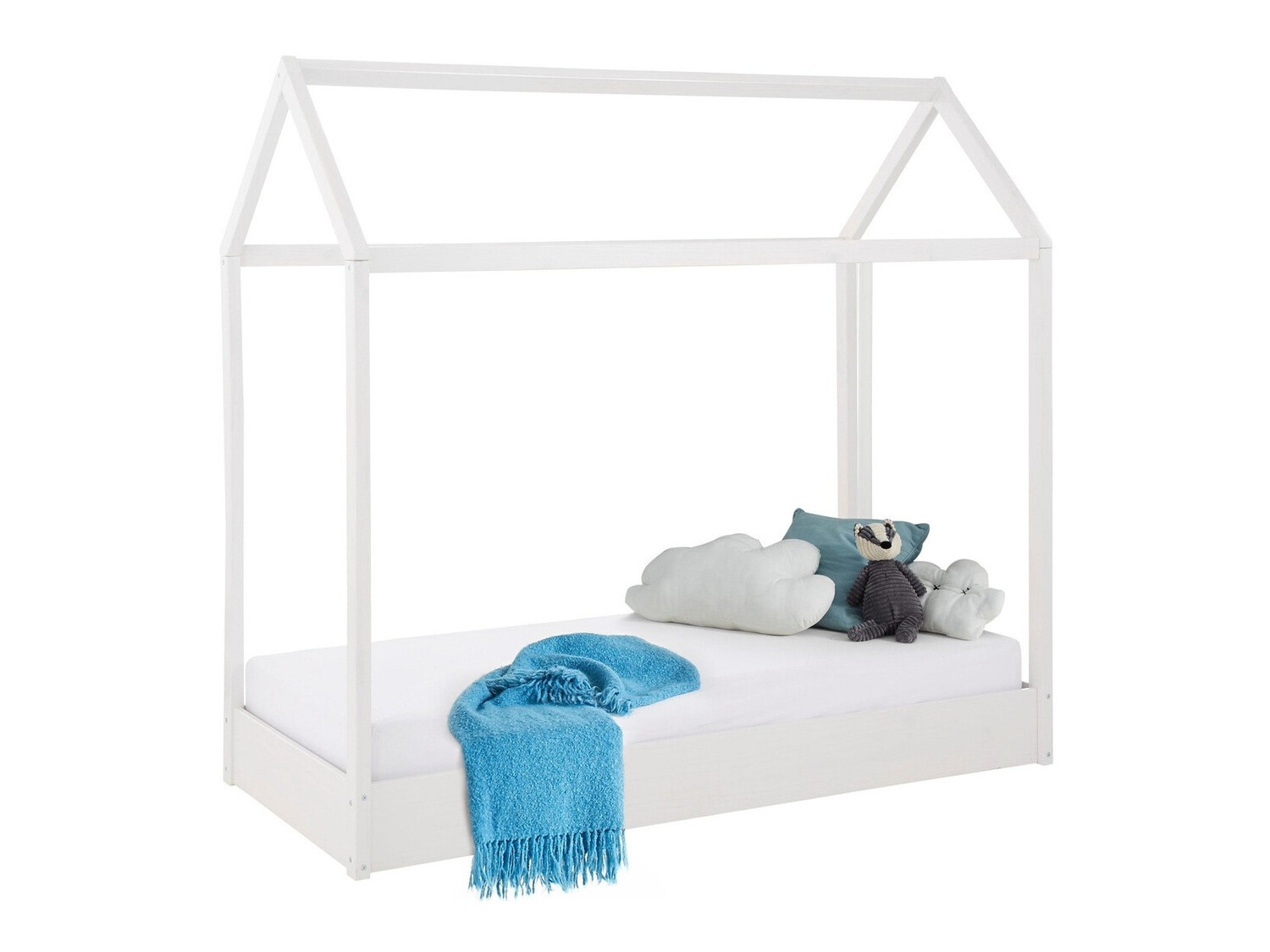 Postelja Denton 129 (Bela)