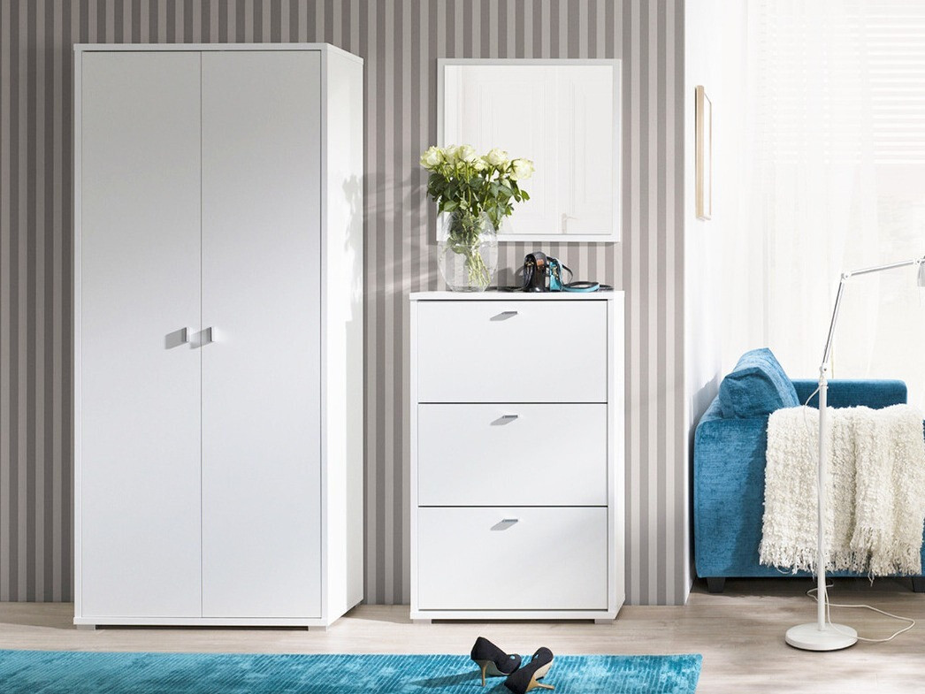 Komplet za predsobo Fenmora 106 (Bela)