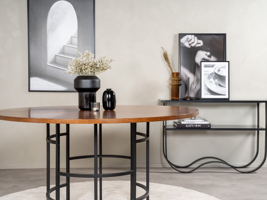 Miza Dallas 243 (Rjava + Črna)