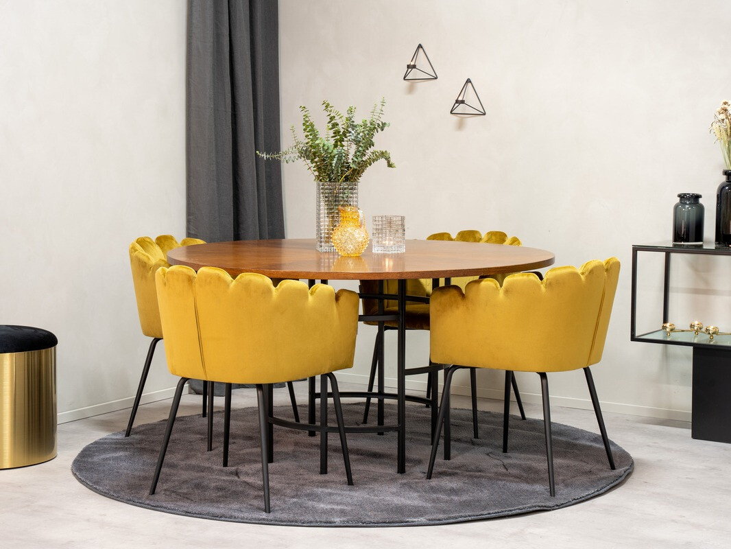 Miza Dallas 243 (Rjava + Črna)