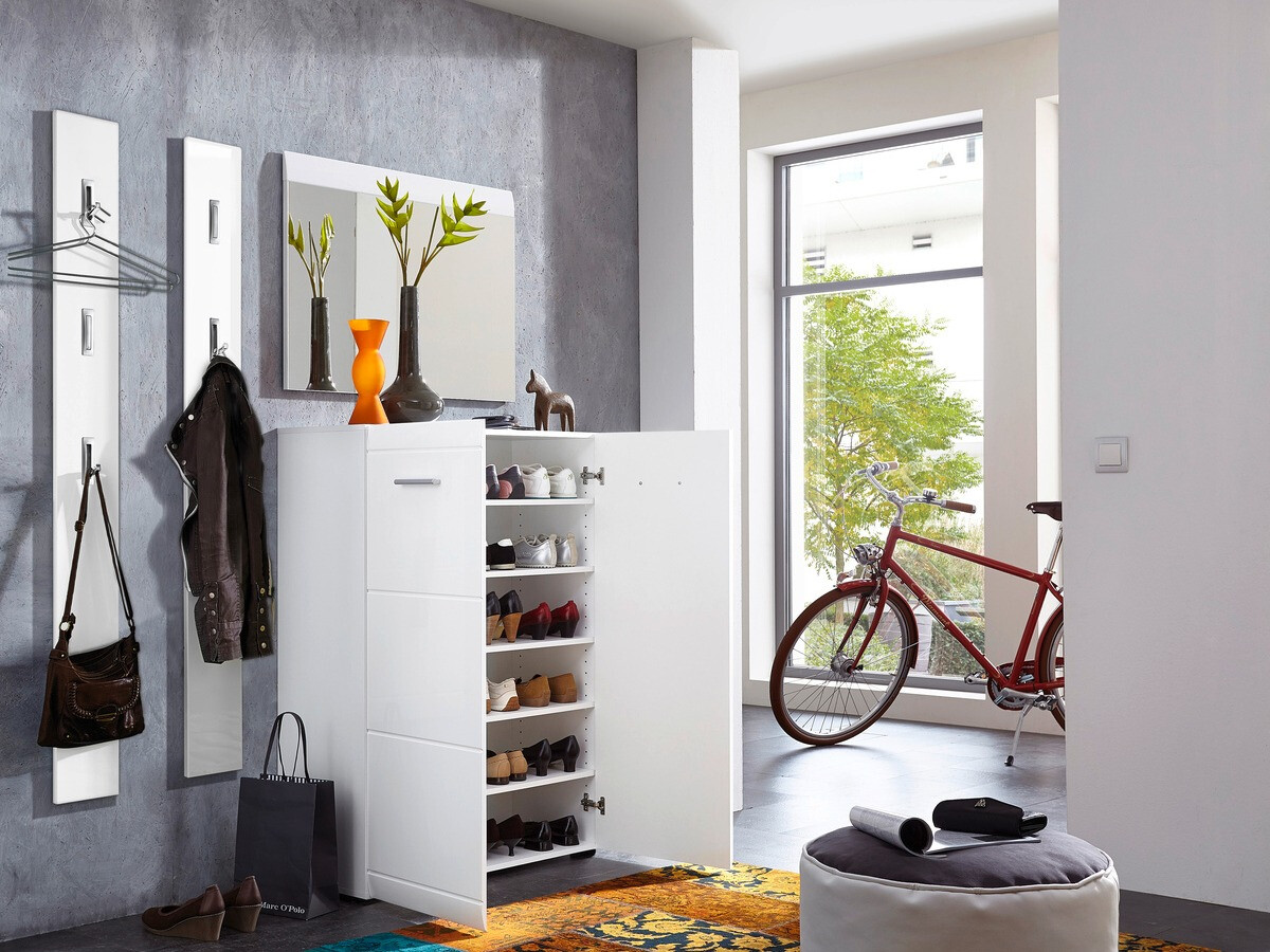 Obešalnik Sacramento 413 (Sijaj bela)