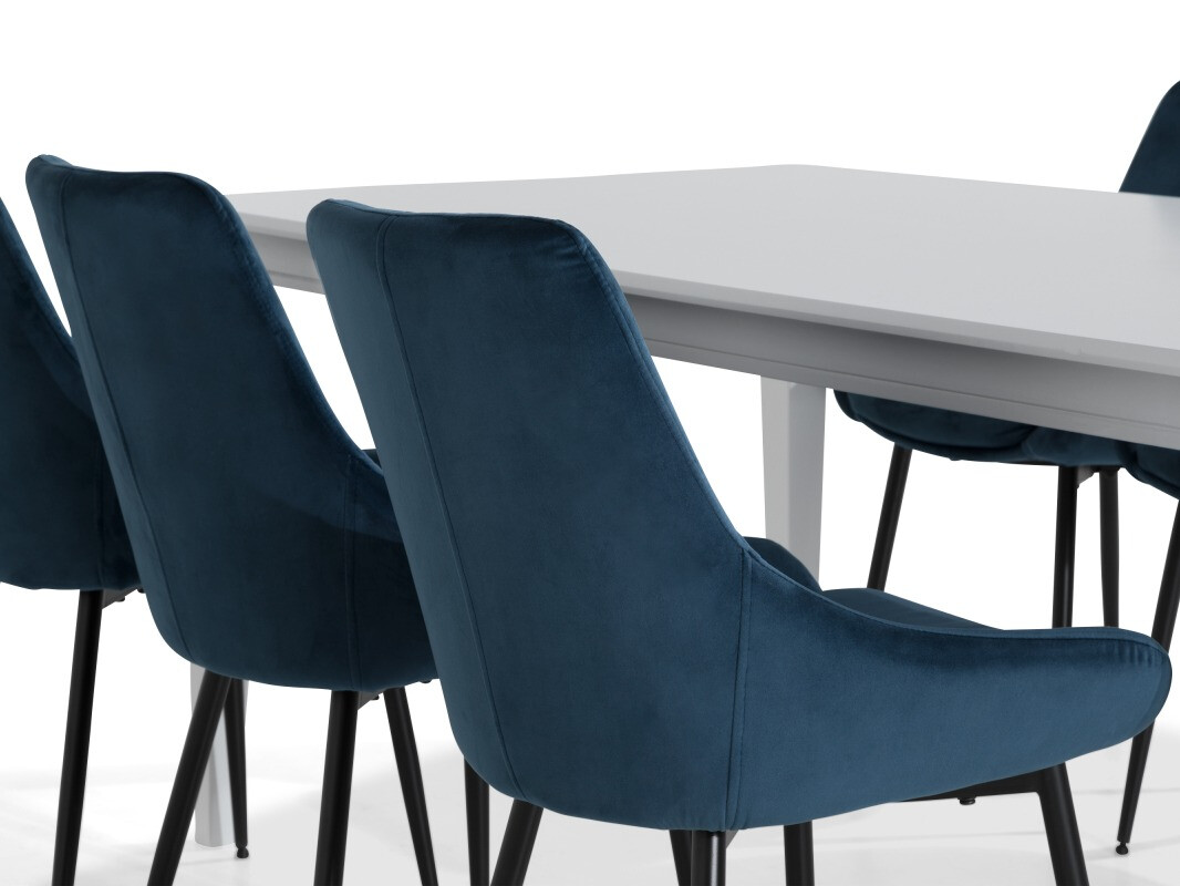 Jedilniški komplet Scandinavian Choice 770 (Modra + Črna)