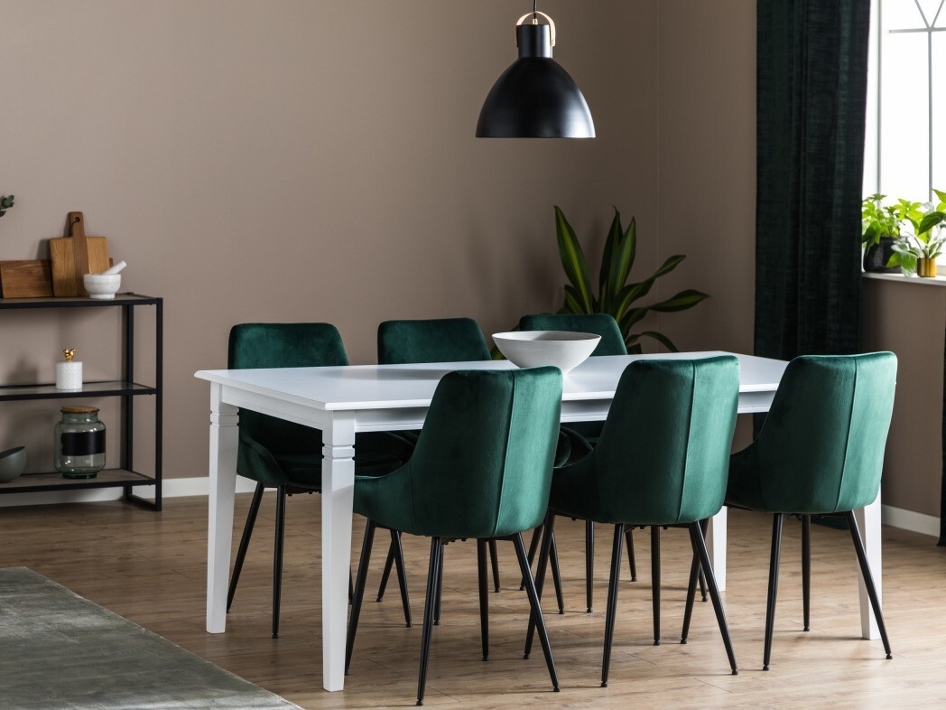 Jedilniški komplet Scandinavian Choice 770 (Zelena + Črna)