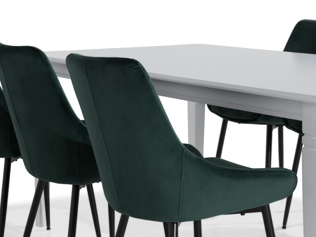 Jedilniški komplet Scandinavian Choice 770 (Zelena + Črna)