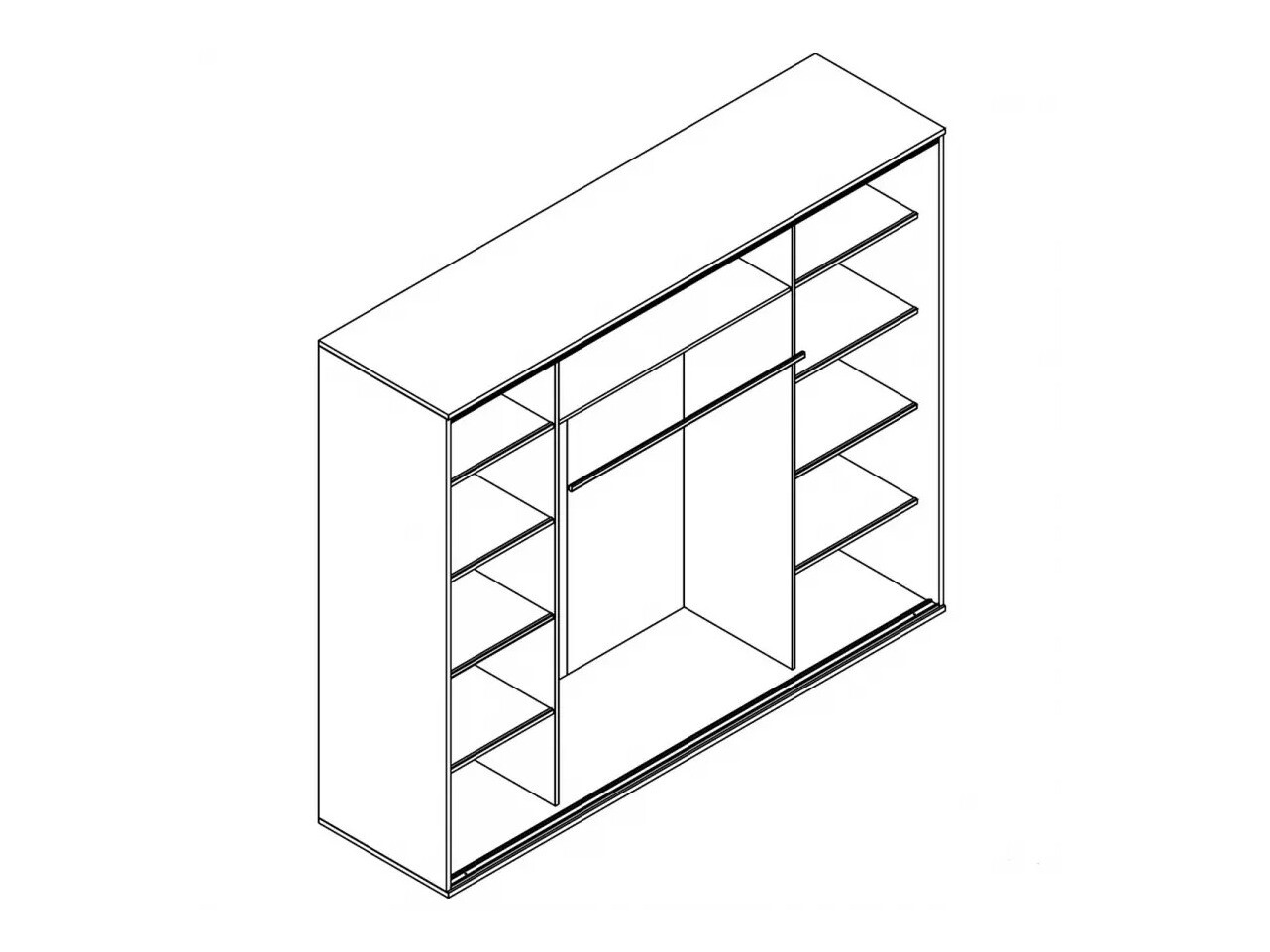 Garderobna omara Murrieta 103 (Sonoma hrast)