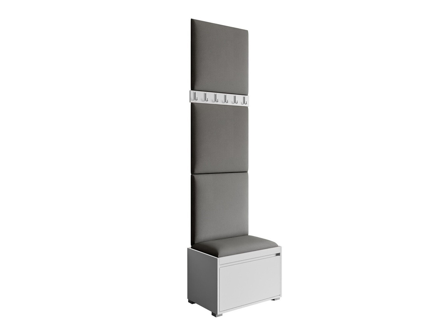 Komplet za predsobo Comfivo Pinus IX (Bela + Manila 16)