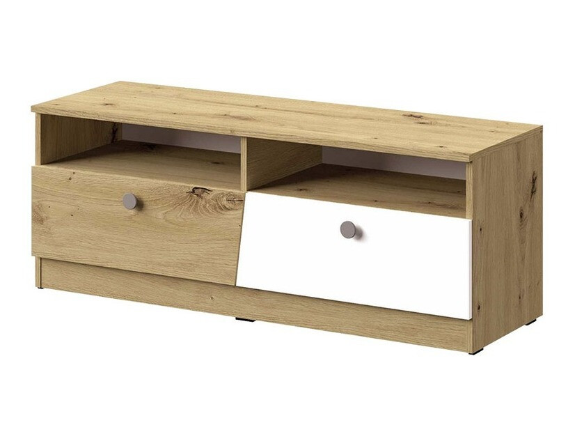 TV-omarica Almira 107 (Artisan hrast + Bela + Siva)