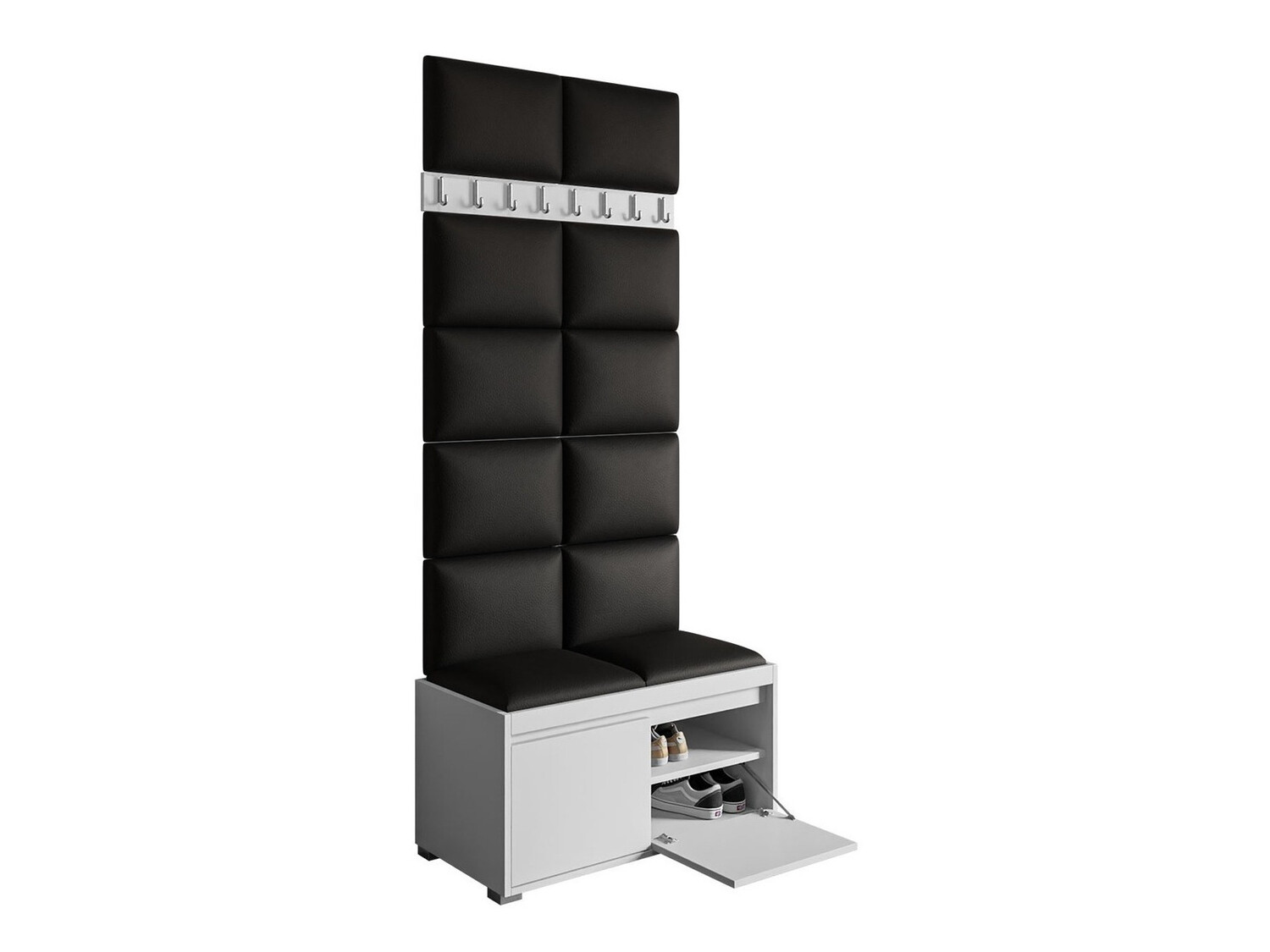 Komplet za predsobo Comfivo Pinus IV (Bela + Soft 011)