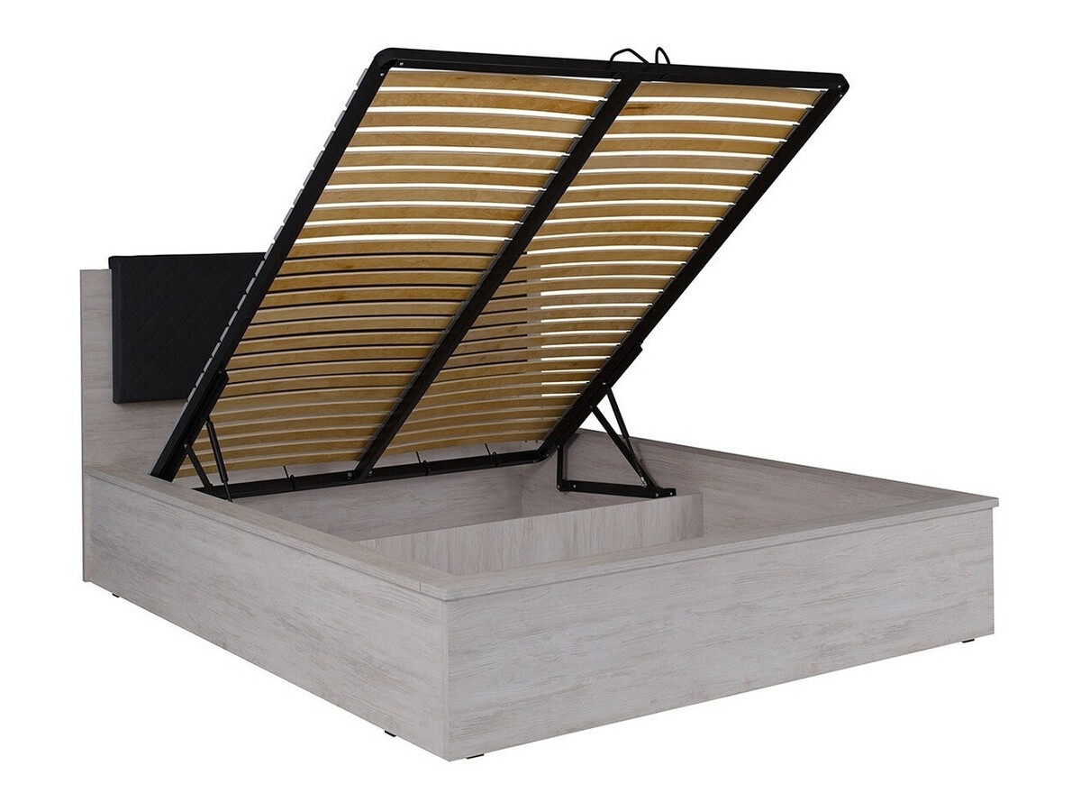 Komplet spalnic Fivelbo 119 (Monastery hrast + Sijaj črna)