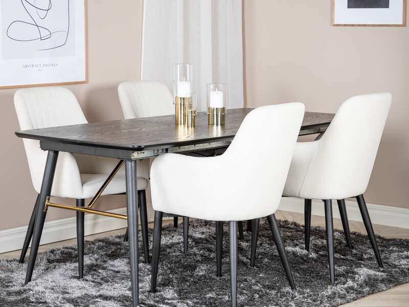 Stol Dallas 155 (Bež + Črna)