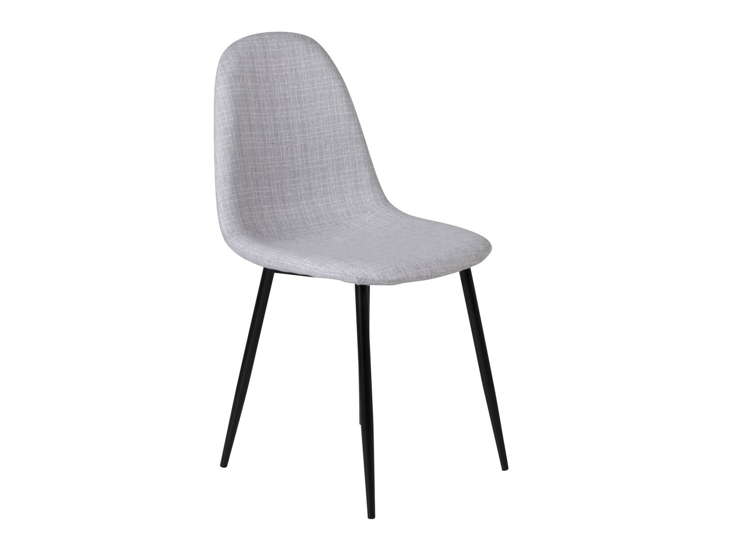 Stol Dallas 201 (Svetlo siva + Črna)