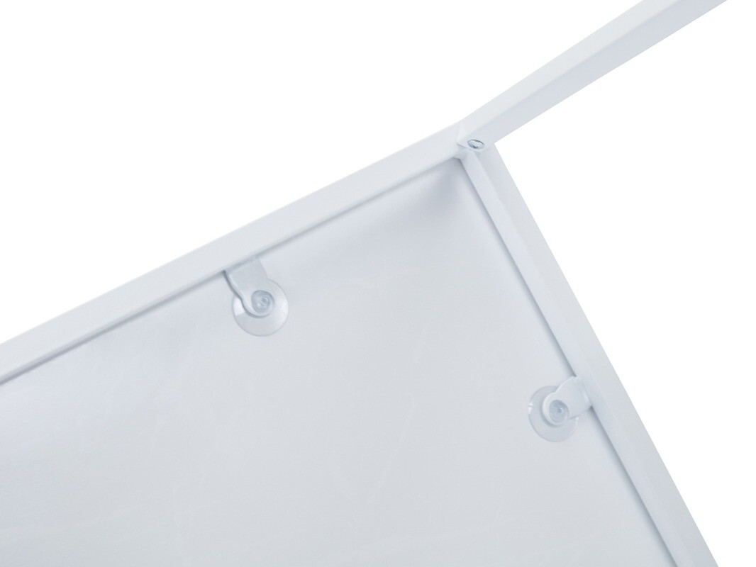 Klubska mizica Riverton 381 (Črni marmor + Bela)