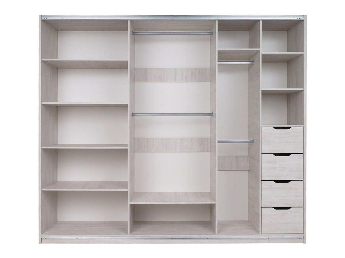 Komplet spalnic Fivelbo 120 (Monastery hrast + Sijaj črna)