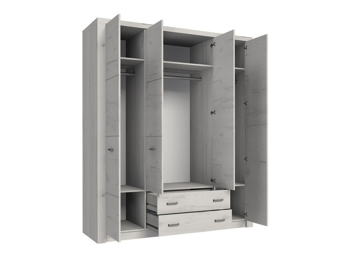 Komplet pohištva za spalnico Serfeno 120 (Craft bela)