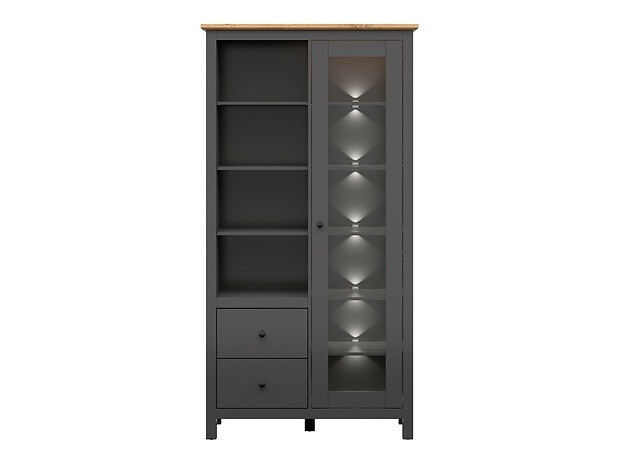 Regal Sordoro 114 (Grafit + Artisan hrast)