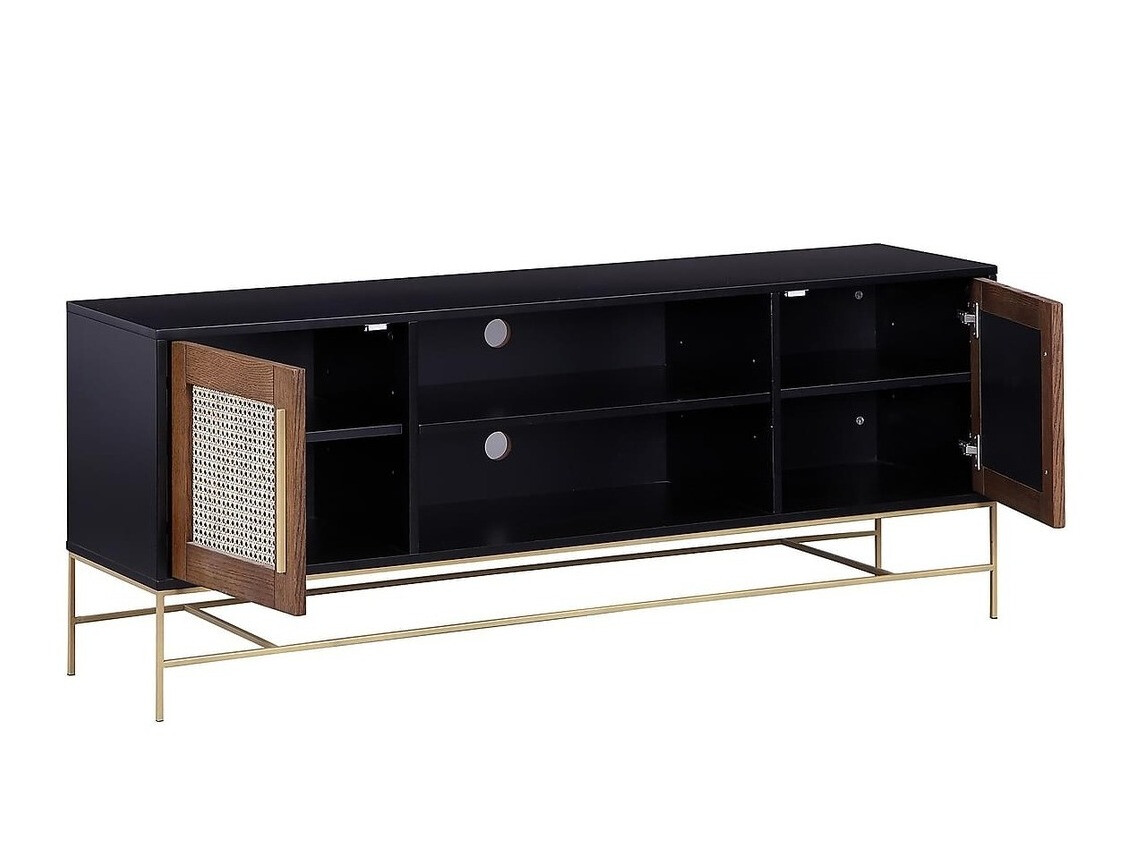TV-omarica Riverton 524 (Črna + Rjava + Beige)