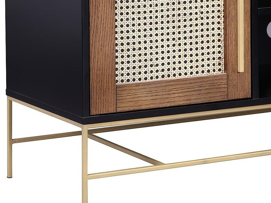 TV-omarica Riverton 524 (Črna + Rjava + Beige)