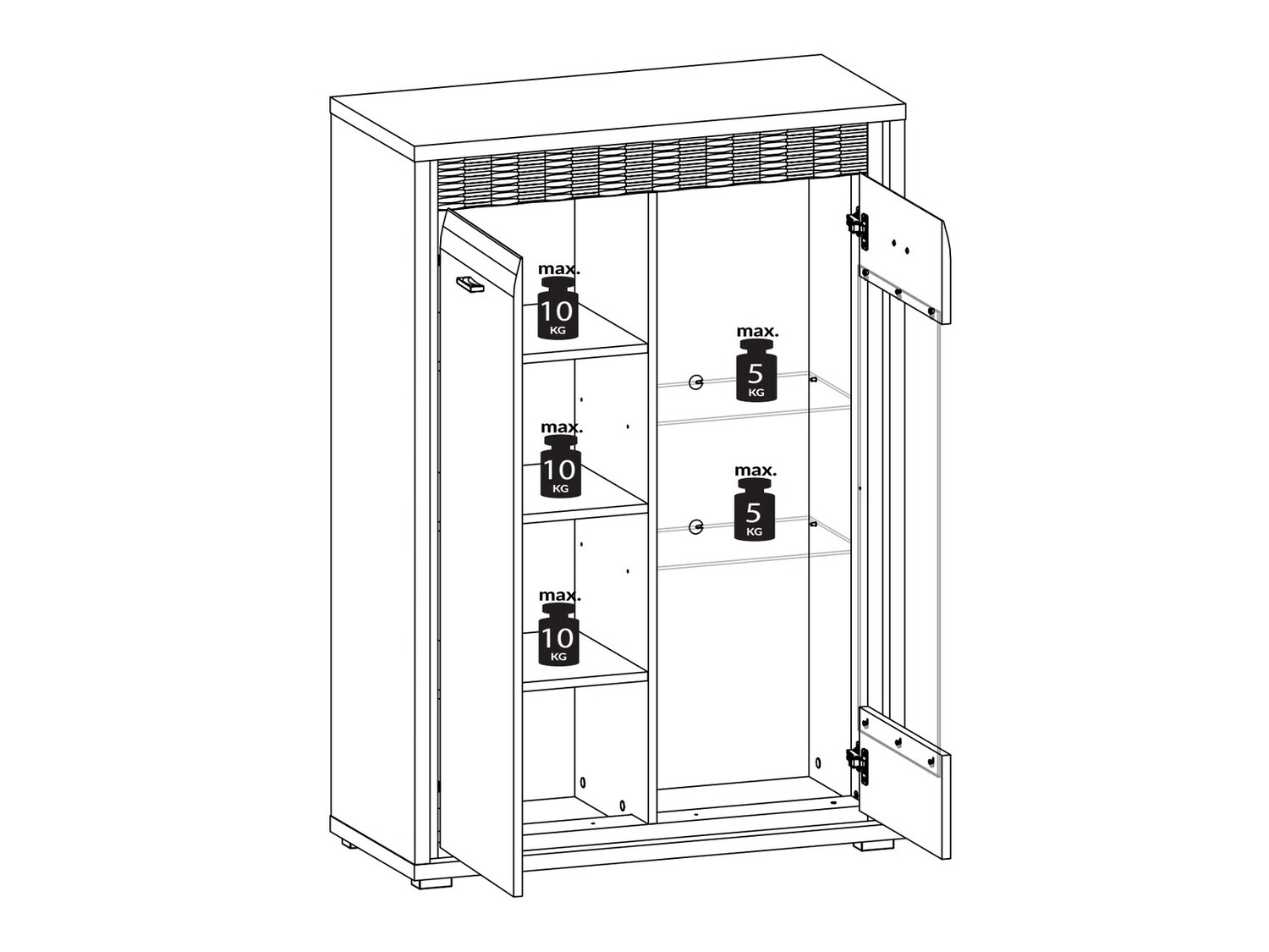 Omarica Madison H105 (Sijaj bela)
