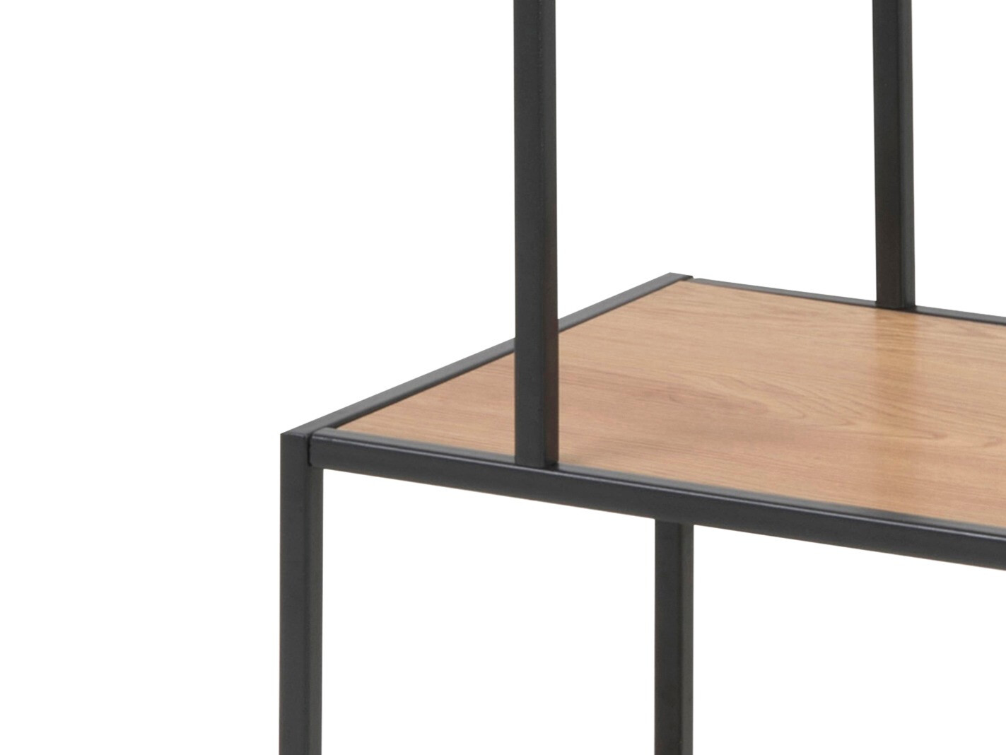 Regal Norsica Sevferi 103 (Divji hrast + Črna)