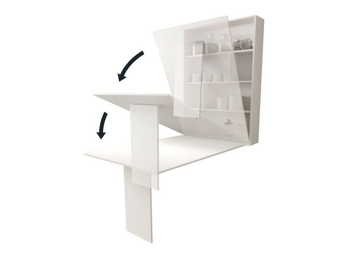 Zložljiva miza Hartford 428 (Črna + Wotan hrast)