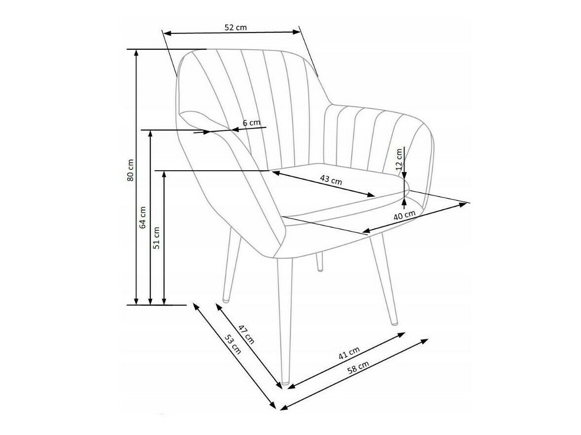 Stol Houston 1220 (Temno zelena)