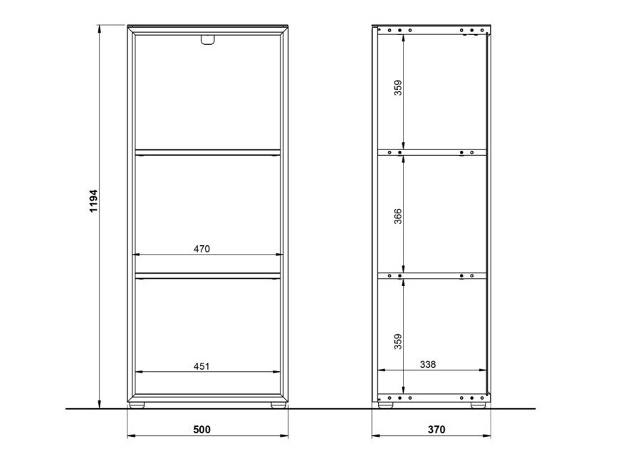 Regal Catcamu 103 (Bela + Navarra hrast)