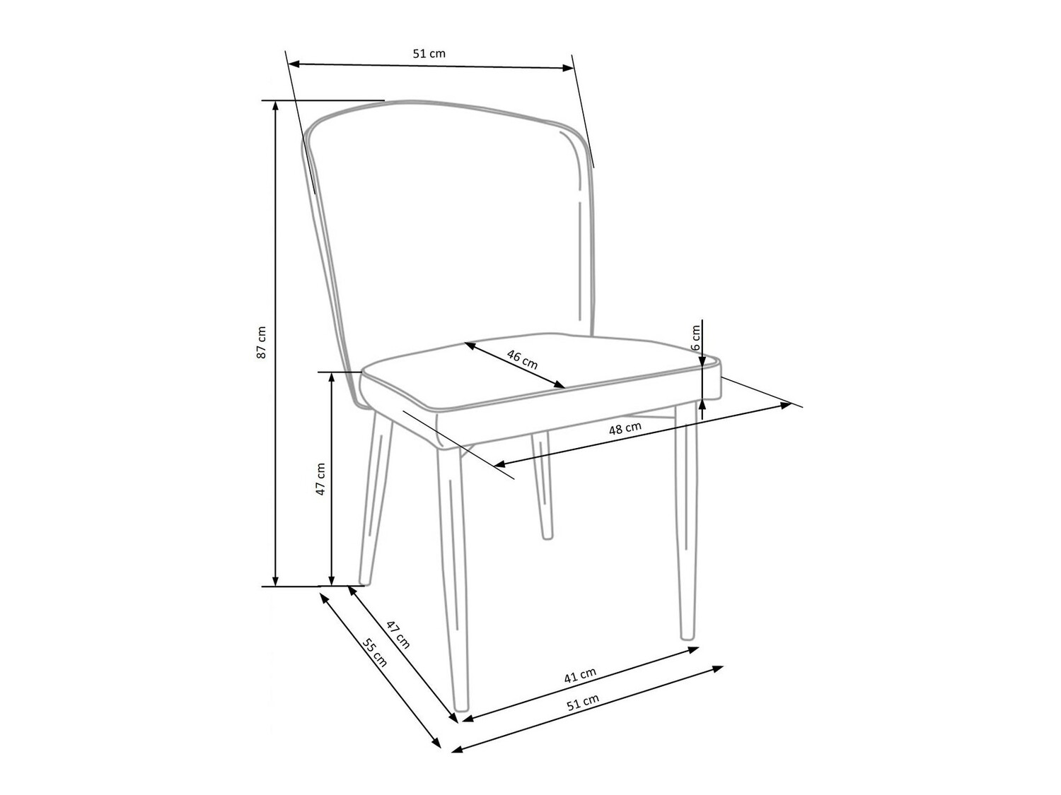 Stol Houston 1116 (Temno zelena)