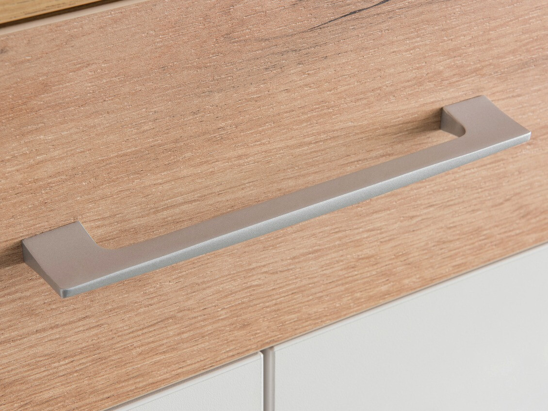 Omarica za čevlje Nuveno 102 (Bela + Navarra hrast)