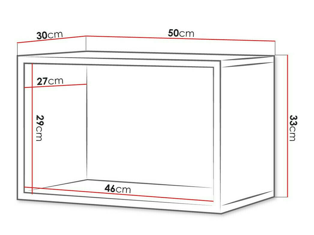 Stenska polica Remus (Zlati hrast)