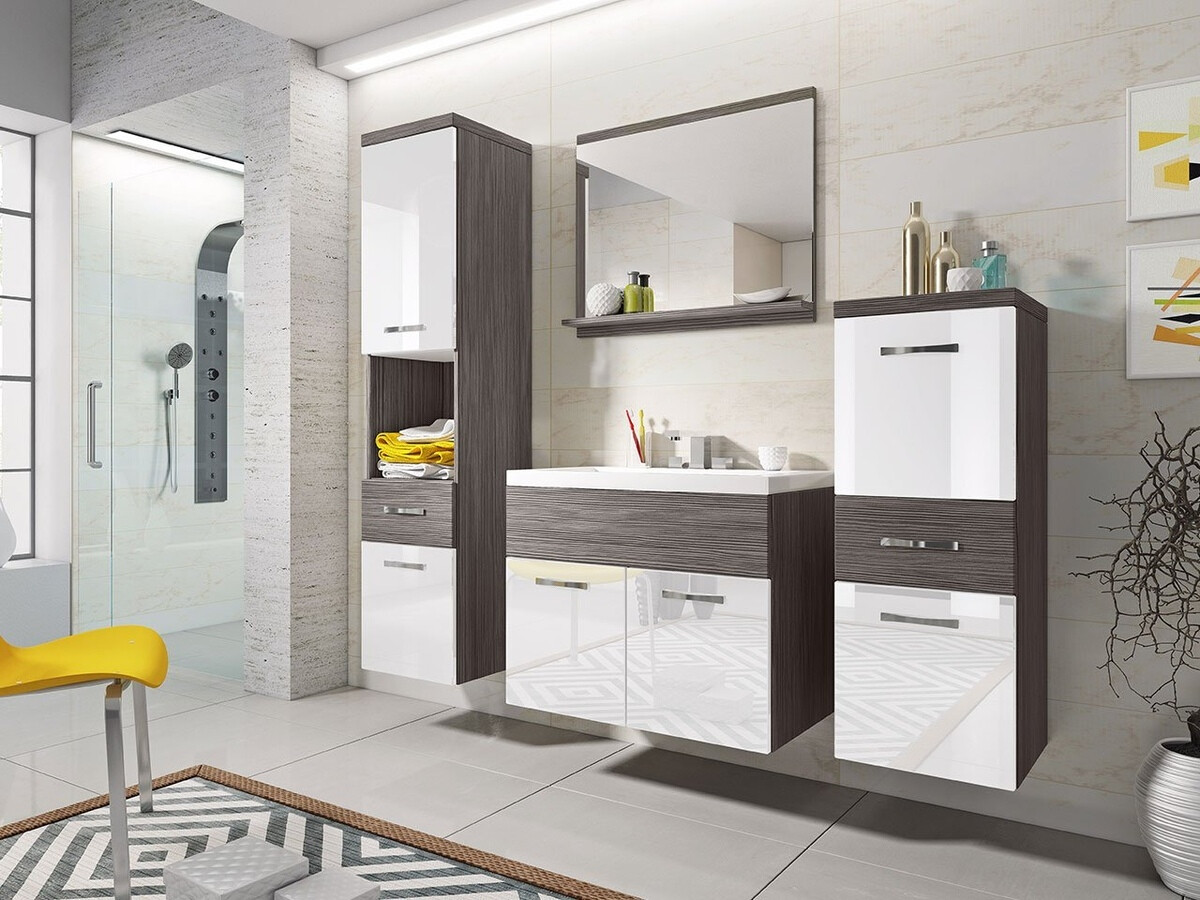 Kopalniški komplet Sarasota 109 (Bodega + Sijaj bela)