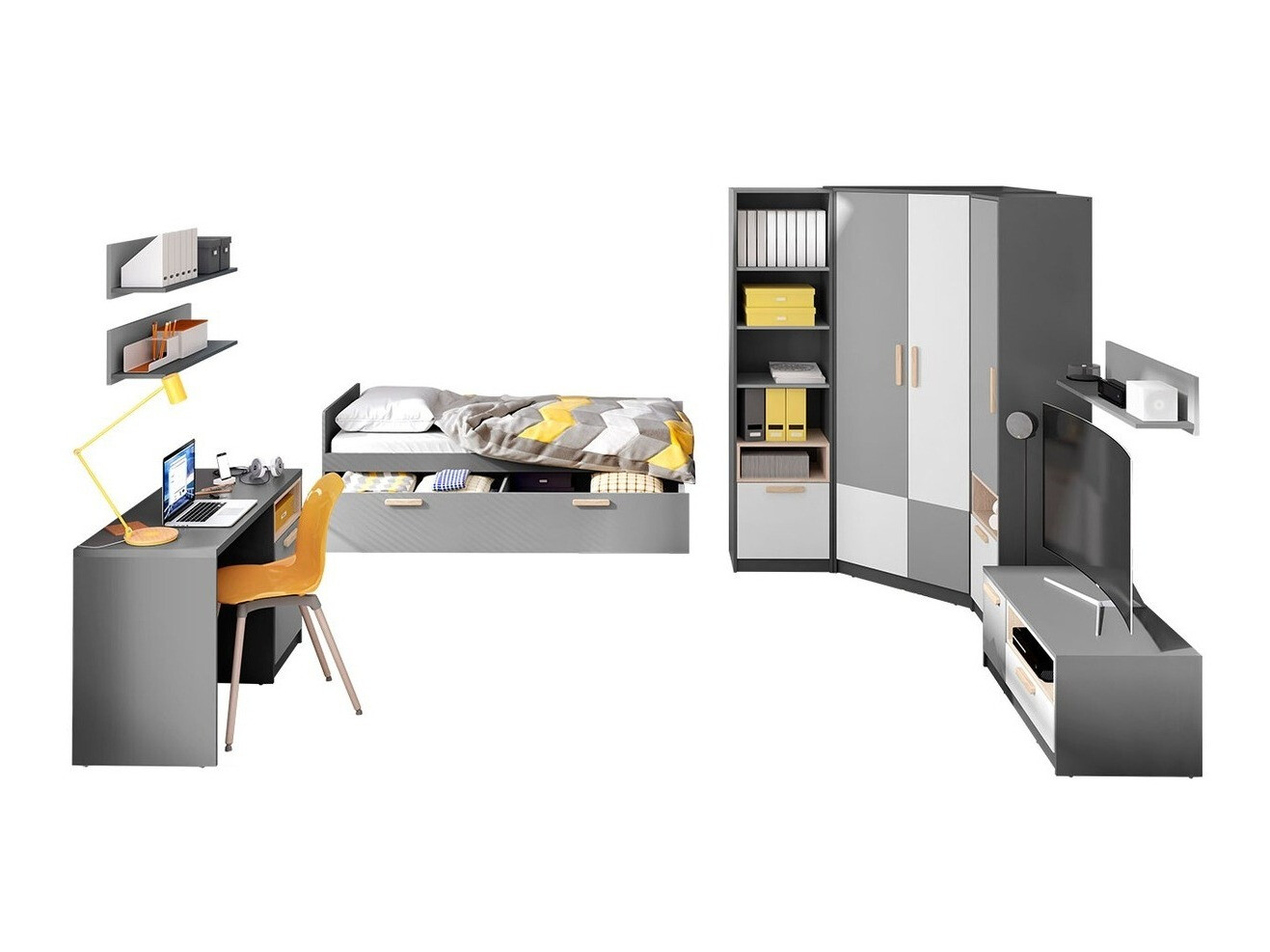 Komplet pohištva za otroško sobo Veravie 123