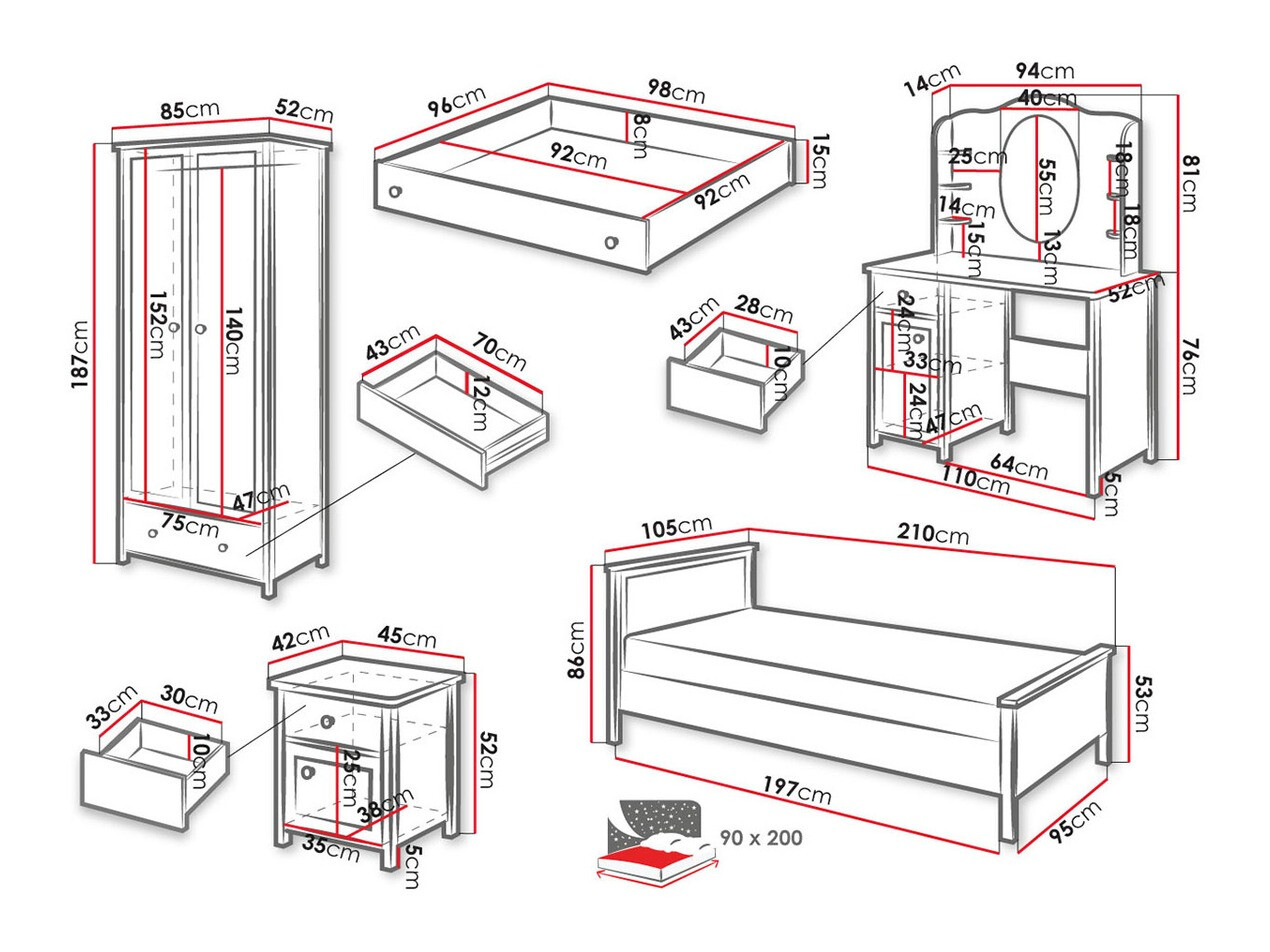 Pohištveni komplet Romelbo 120