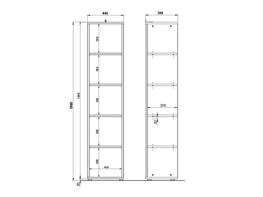 Regal Eliromo 104 (Grafit + Hrast Grandson)