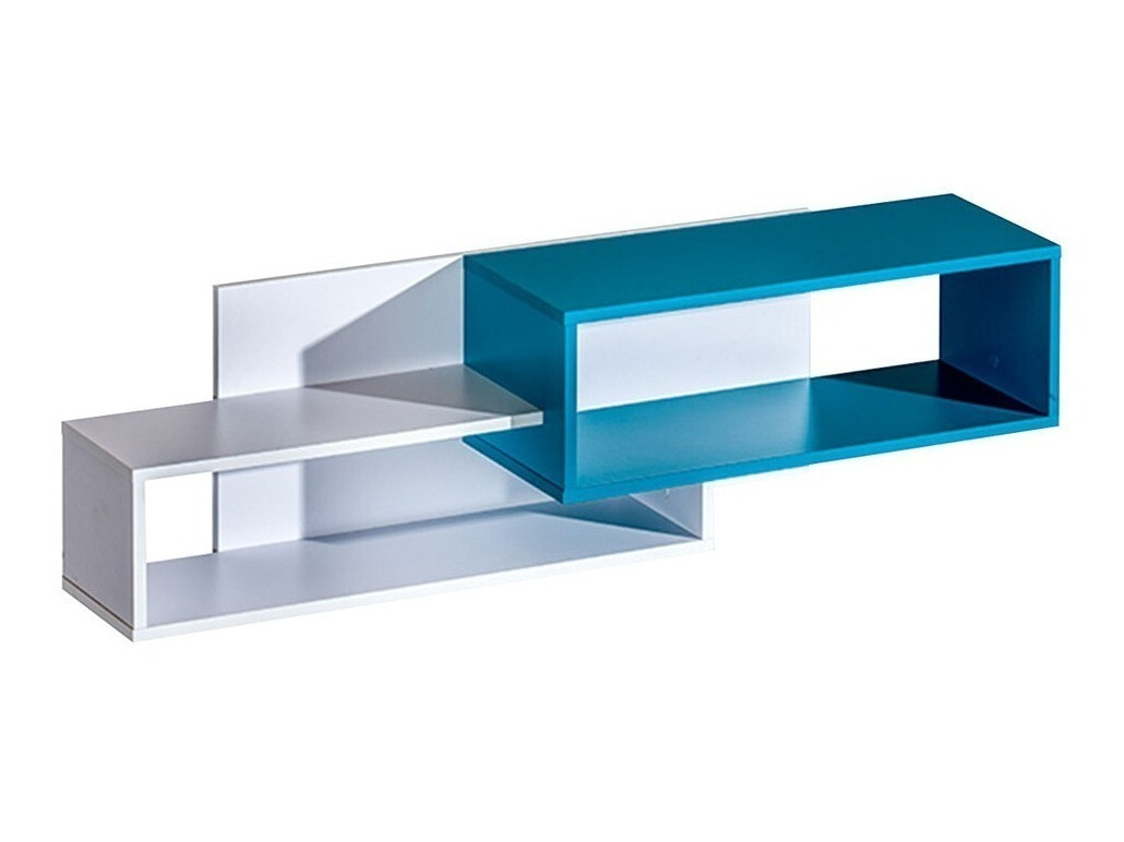 Komplet pohištva za otroško sobo Sorviru 106 (Bela + Turkizna)