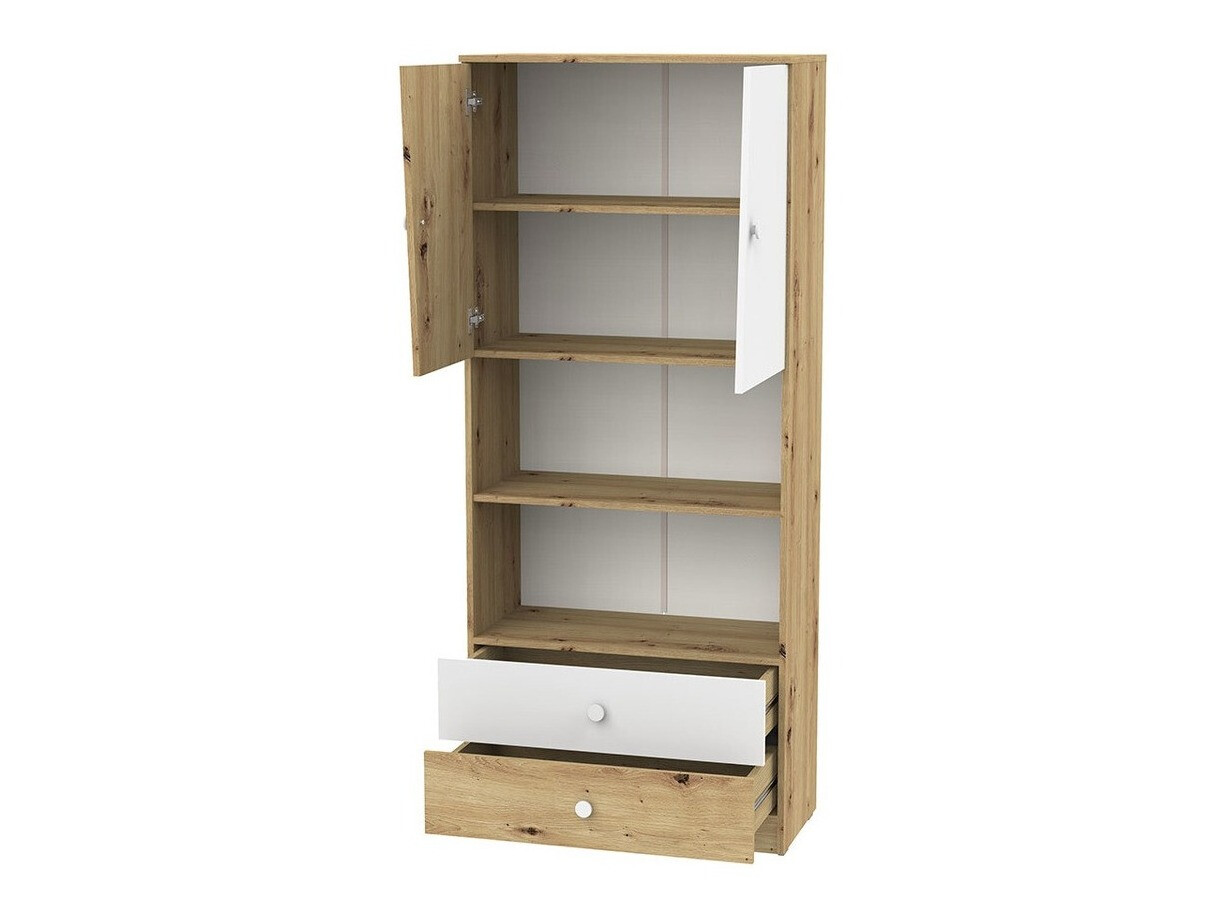 Pohištveni komplet Almira 115 (Artisan hrast + Bela)